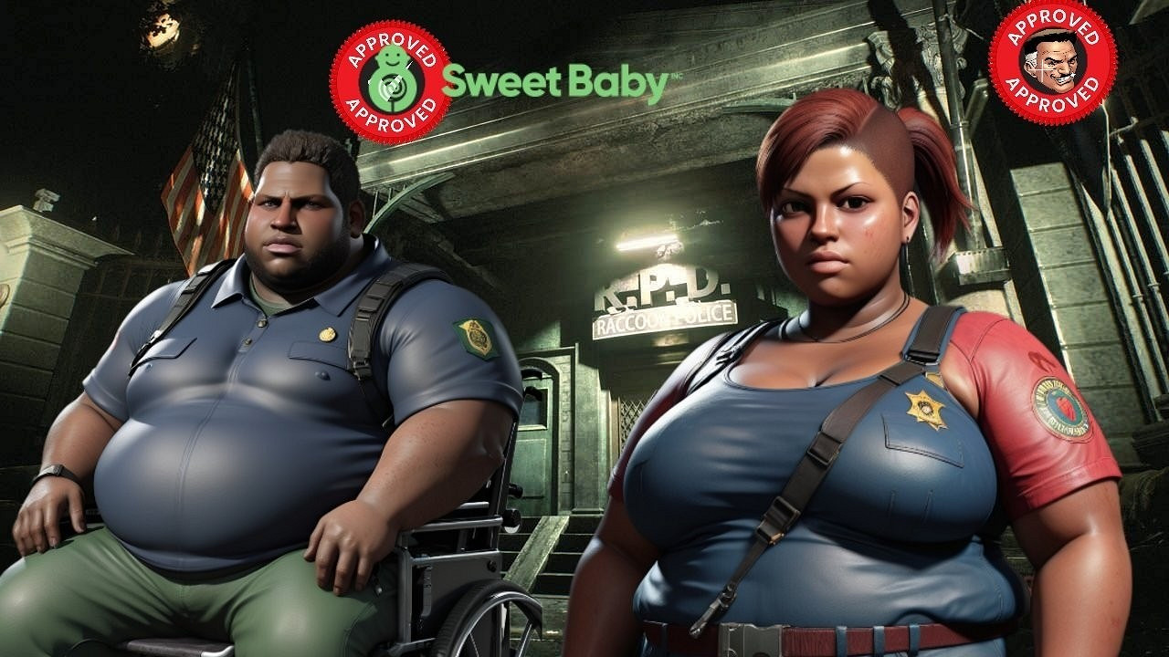 假如《惡靈古堡》被ZZZQ入侵：肥胖主角坐輪椅