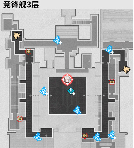 崩壞星穹鐵道競峰艦全寶箱位置一覽 崩壞星穹鐵道競峰艦全寶箱位置一覽