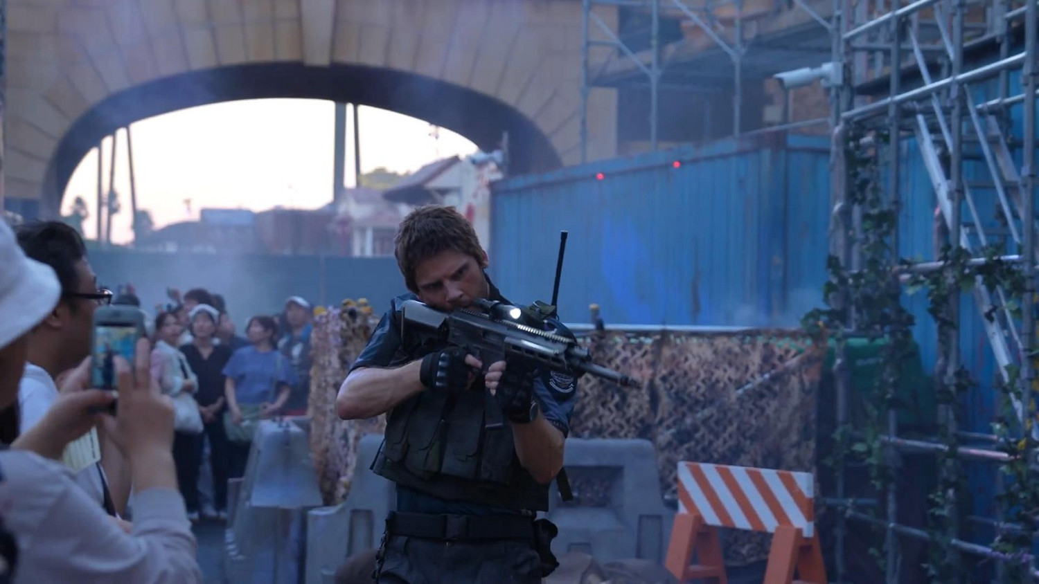 日本環球影城《惡靈古堡》表演活動影片 逼真還原遊戲 日本環球影城《惡靈古堡》表演活動影片 逼真還原遊戲