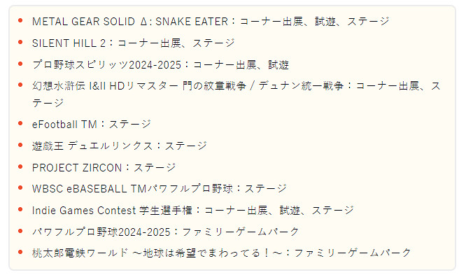 科拿米公布參展東京電玩展概要 名作重製版登場 科拿米公布參展東京電玩展概要 名作重製版登場