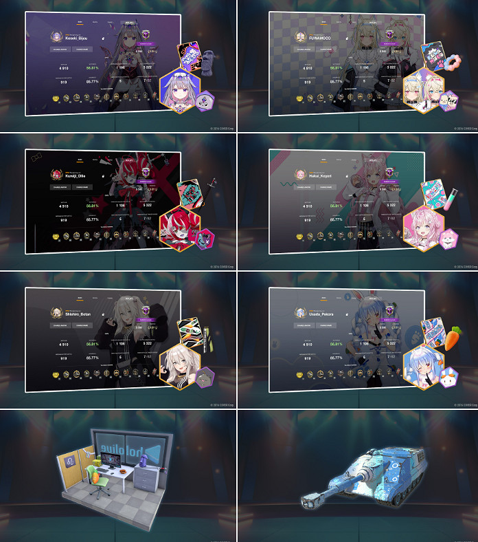 《坦克世界》連動hololive 7位人氣虛擬偶像亂入參戰 《坦克世界》連動hololive 7位人氣虛擬偶像亂入參戰