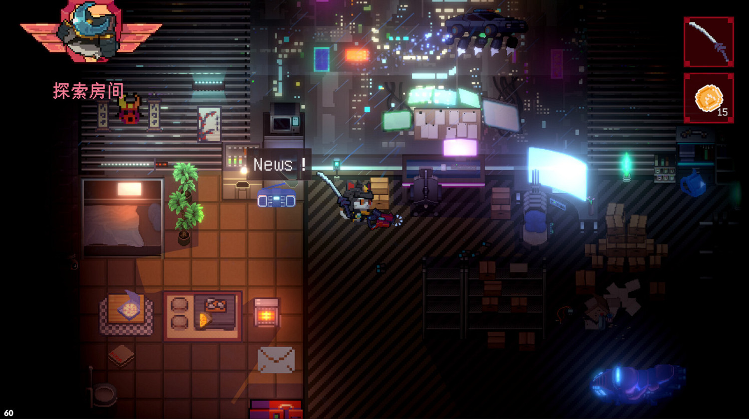 冒險遊戲《Sa[meow]rai：銀翼喵侍》Steam頁面上線 支援中文