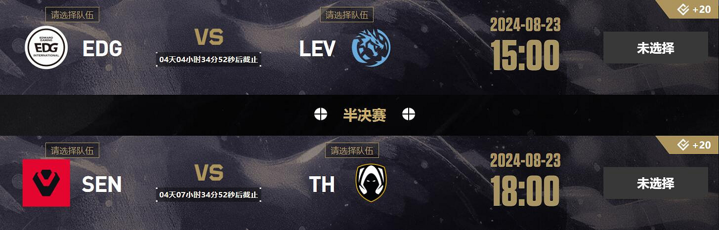 《特戰英豪》2024全球冠軍賽四強介紹