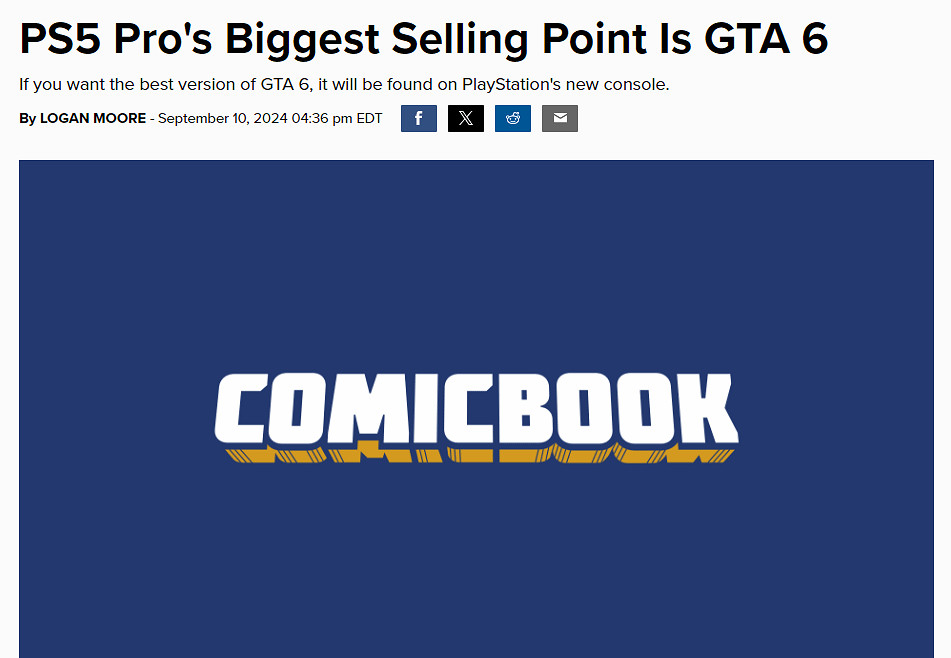 外媒稱《GTA6》將是PS5 Pro最大賣點!粉絲的最佳選擇 外媒稱《GTA6》將是PS5 Pro最大賣點!粉絲的最佳選擇