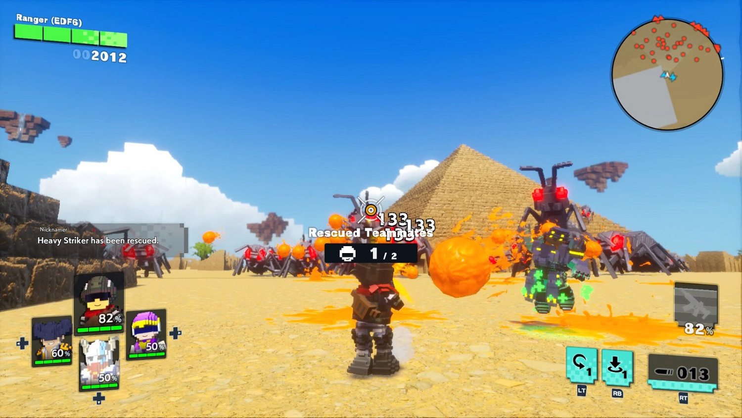 《數位方塊地球防衛軍2》宣布登陸PC 9月26日發售