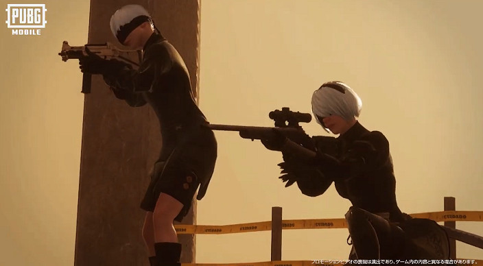 《絕地求生》手遊版連動《尼爾》2B等衣裝皮膚登場