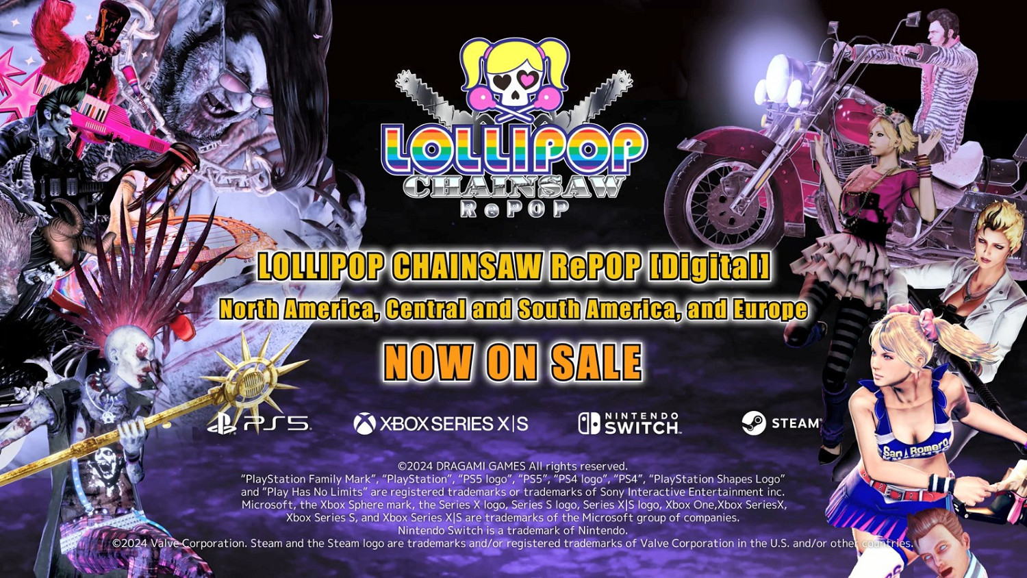 《電鋸甜心RePOP》發售預告 Steam中國首發294元