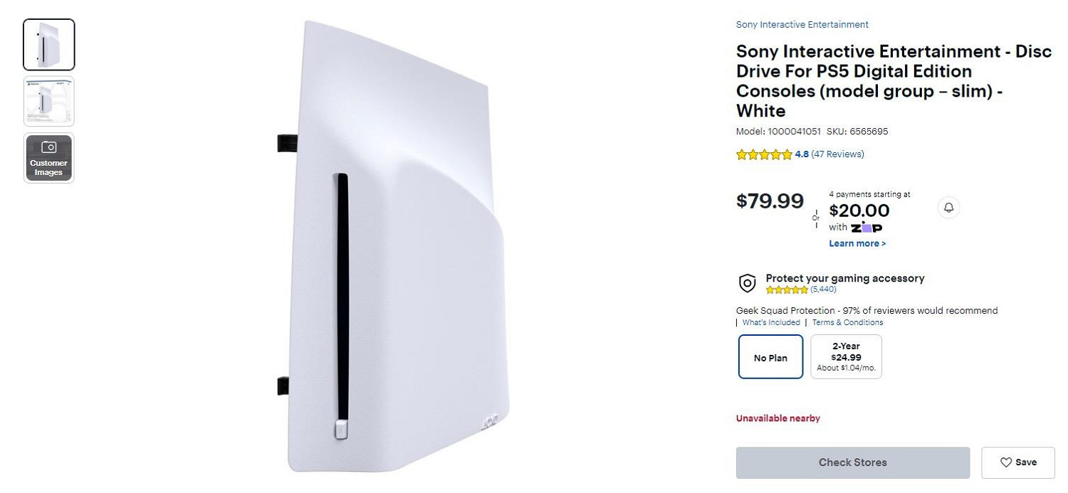 銷量還是很好 PS5光碟機已在亞馬遜等平台售罄 銷量還是很好 PS5光碟機已在亞馬遜等平台售罄