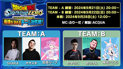 萬代南夢宮公開TGS2024展會訊息！多款新遊線下試玩