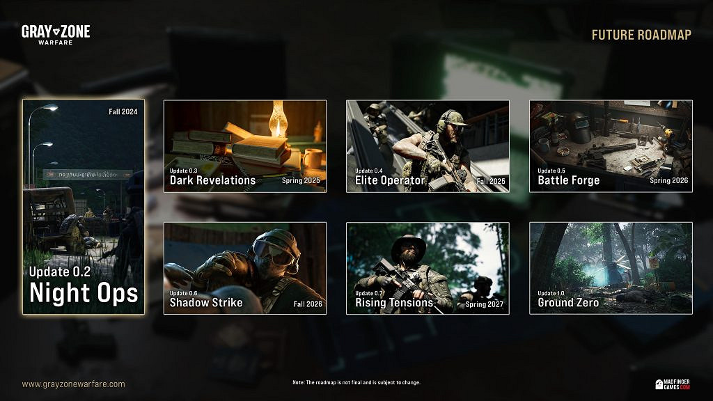 開放世界撤離類FPS《灰區戰爭》公開未來3年更新路線圖 開放世界撤離類FPS《灰區戰爭》公開未來3年更新路線圖