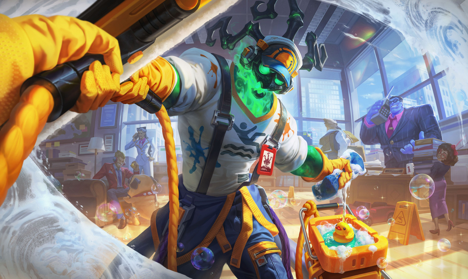 《英雄聯盟》最新皮膚洗地專家錘石價格介紹 《英雄聯盟》最新皮膚洗地專家錘石價格介紹