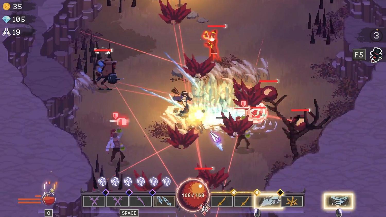 像素風肉鴿《風暴馭使》9月13日Steam全球正式上線