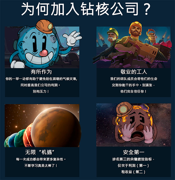 策略探索遊戲《鑽核公司》現已推出搶先體驗版 獲得好評