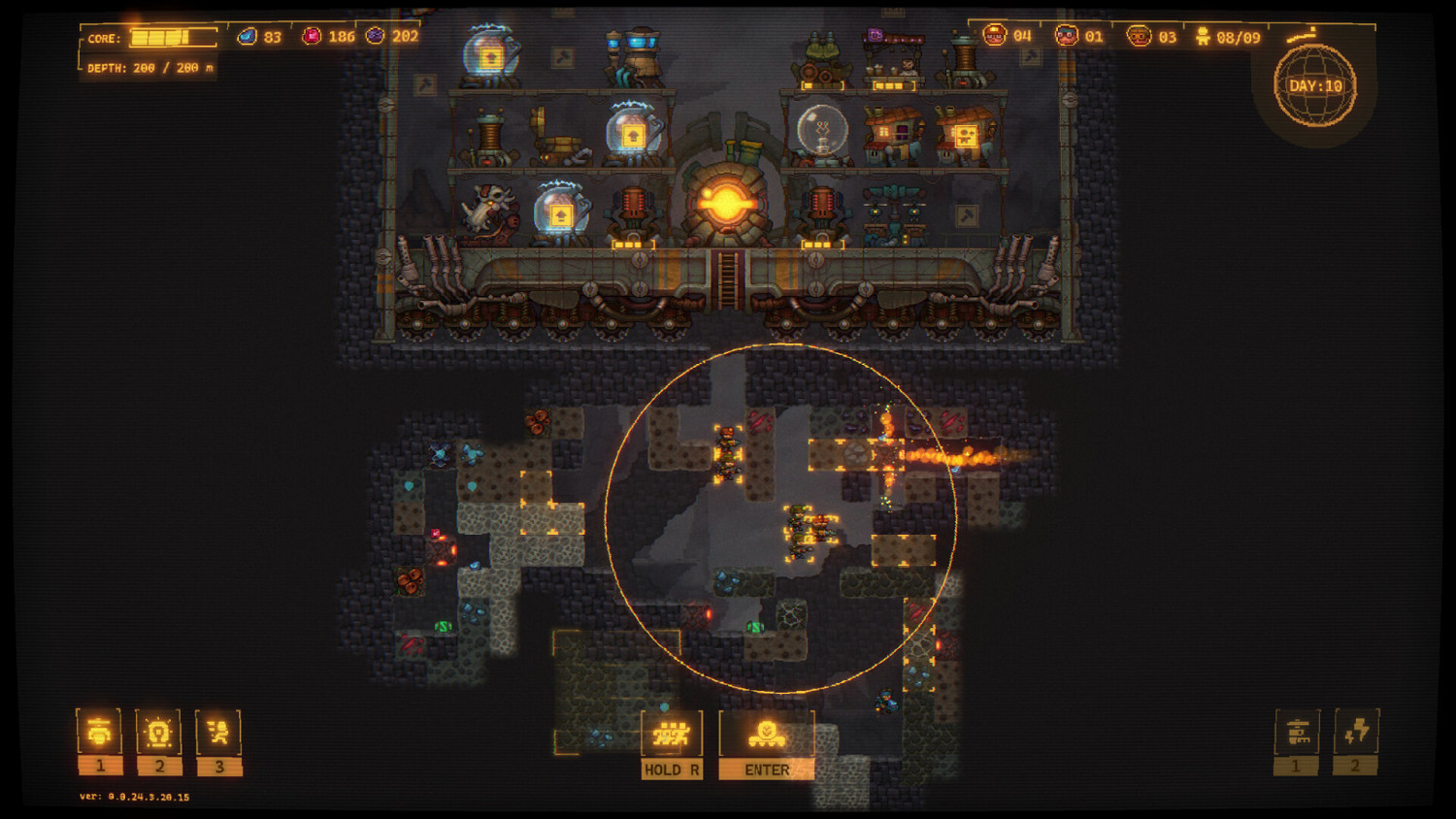 策略探索遊戲《鑽核公司》現已推出搶先體驗版 獲得好評