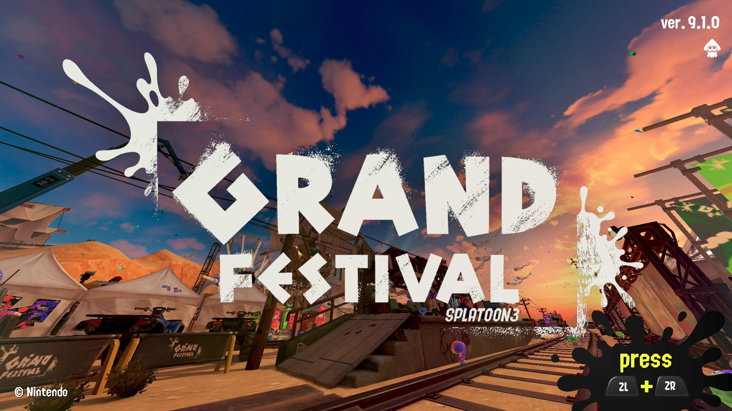 《斯普拉遁3》兩周年大型祭典現已正式開啟!周一結束 《斯普拉遁3》兩周年大型祭典現已正式開啟!周一結束