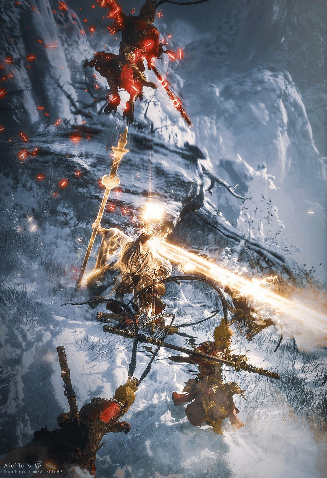 網友曬《黑神話：悟空》遊戲攝影截圖 戰鬥絕美畫面