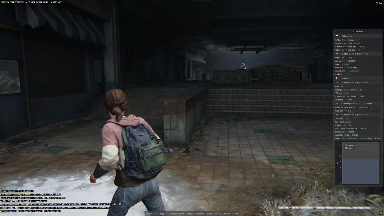 《最後的生還者》PC版DLSS3幀生成Mod展示 《最後的生還者》PC版DLSS3幀生成Mod展示