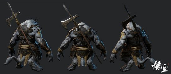 博主自製《黑神話:悟空》角色建模:白衣秀士、土地等 博主自製《黑神話:悟空》角色建模:白衣秀士、土地等