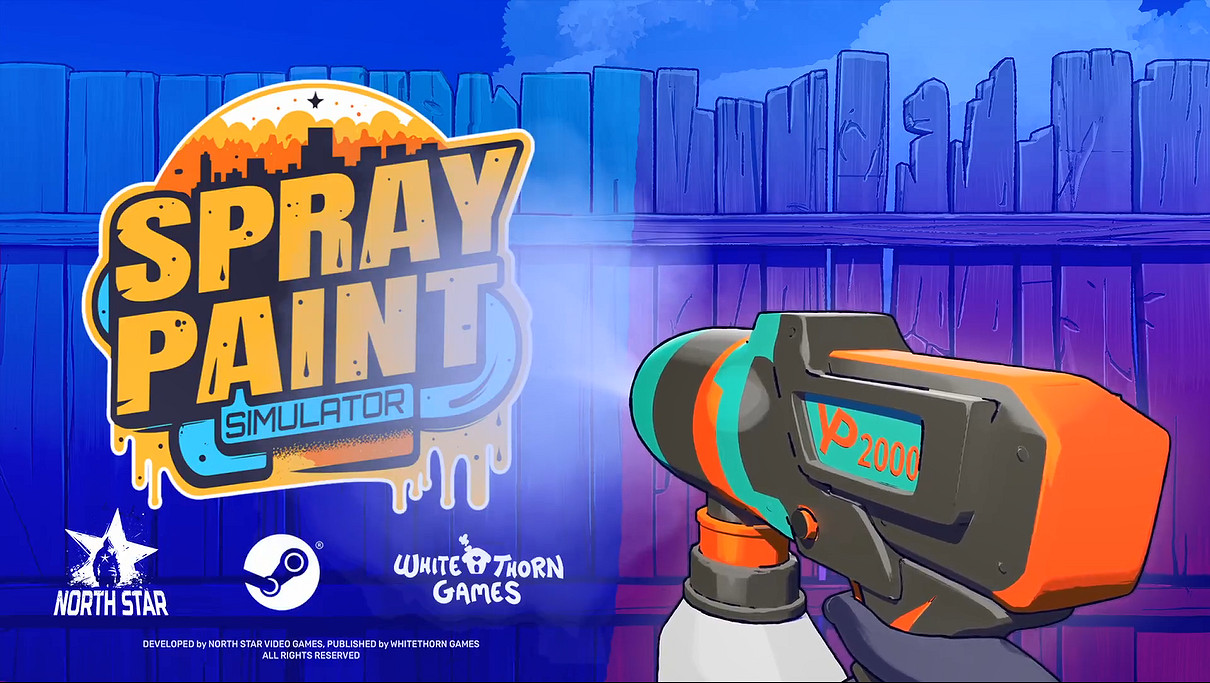 噴漆模擬器《噴漆模擬》宣傳片公開！2025年發售