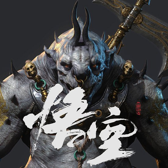 博主自製《黑神話:悟空》角色建模:白衣秀士、土地等 博主自製《黑神話:悟空》角色建模:白衣秀士、土地等