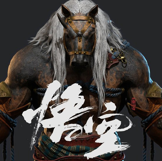 博主自製《黑神話:悟空》角色建模:白衣秀士、土地等 博主自製《黑神話:悟空》角色建模:白衣秀士、土地等