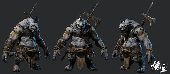 博主自製《黑神話:悟空》角色建模:白衣秀士、土地等 博主自製《黑神話:悟空》角色建模:白衣秀士、土地等