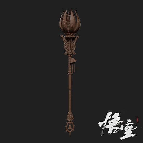 博主自製《黑神話:悟空》角色建模:白衣秀士、土地等 博主自製《黑神話:悟空》角色建模:白衣秀士、土地等