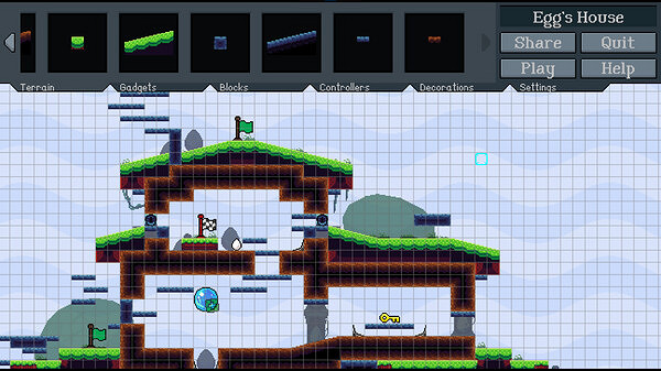 平台跳躍解謎遊戲《蛋落傷害》現已發售!限時九折優惠 平台跳躍解謎遊戲《蛋落傷害》現已發售!限時九折優惠