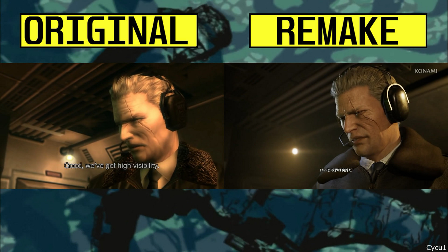 《潛龍諜影3:重製版》vs 原版遊戲 畫面對比影片! 《潛龍諜影3:重製版》vs 原版遊戲 畫面對比影片!