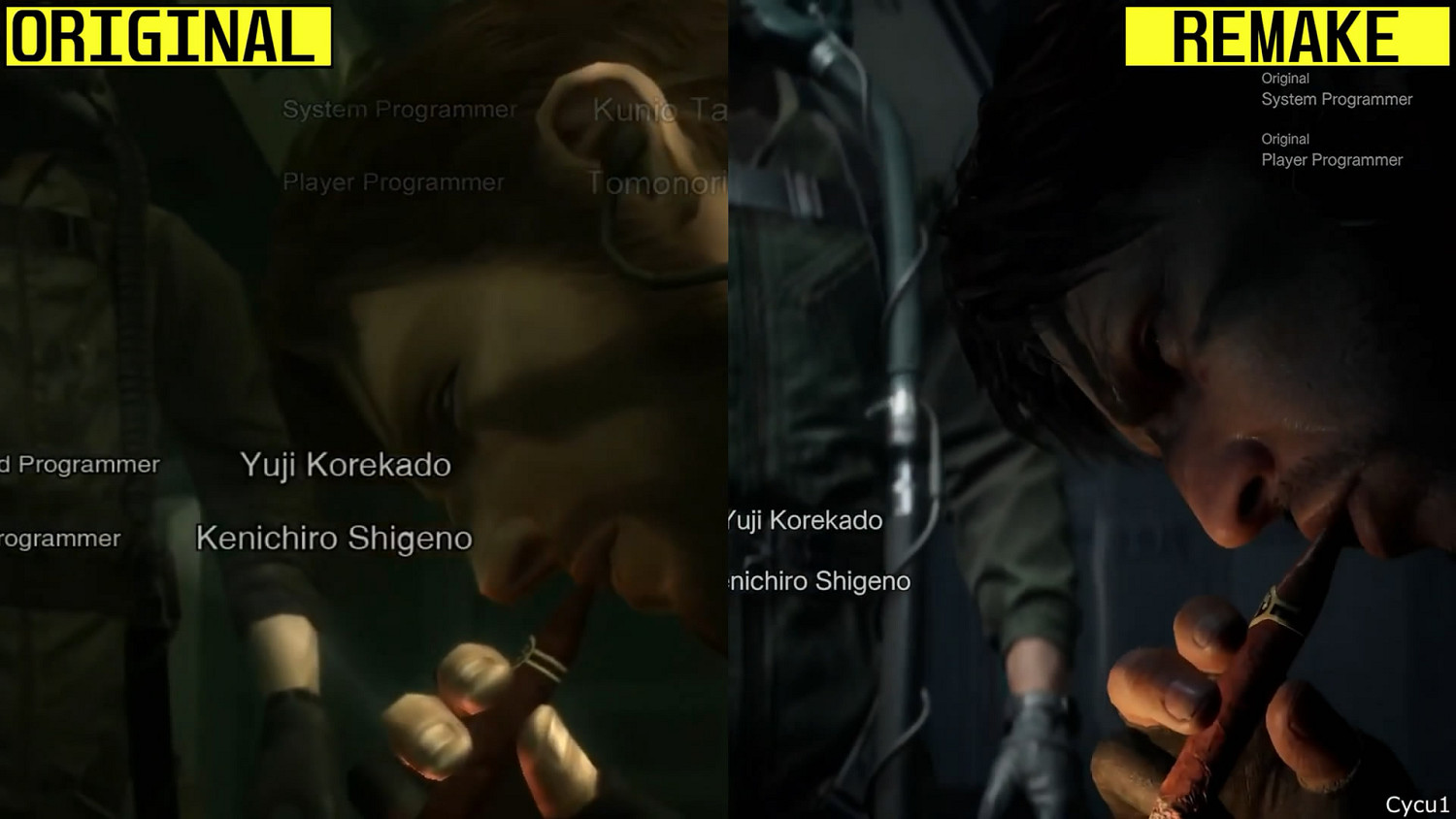 《潛龍諜影3:重製版》vs 原版遊戲 畫面對比影片! 《潛龍諜影3:重製版》vs 原版遊戲 畫面對比影片!