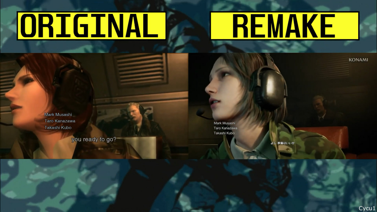 《潛龍諜影3:重製版》vs 原版遊戲 畫面對比影片! 《潛龍諜影3:重製版》vs 原版遊戲 畫面對比影片!