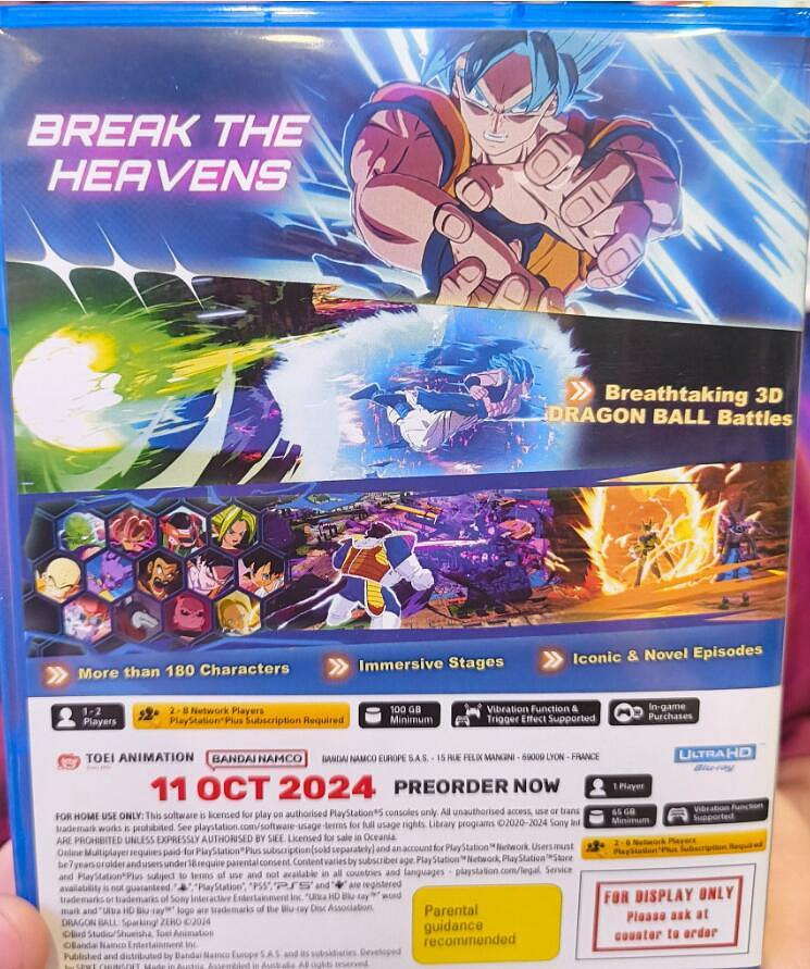 《七龍珠：電光炸裂！ZERO》可玩角色超180人！