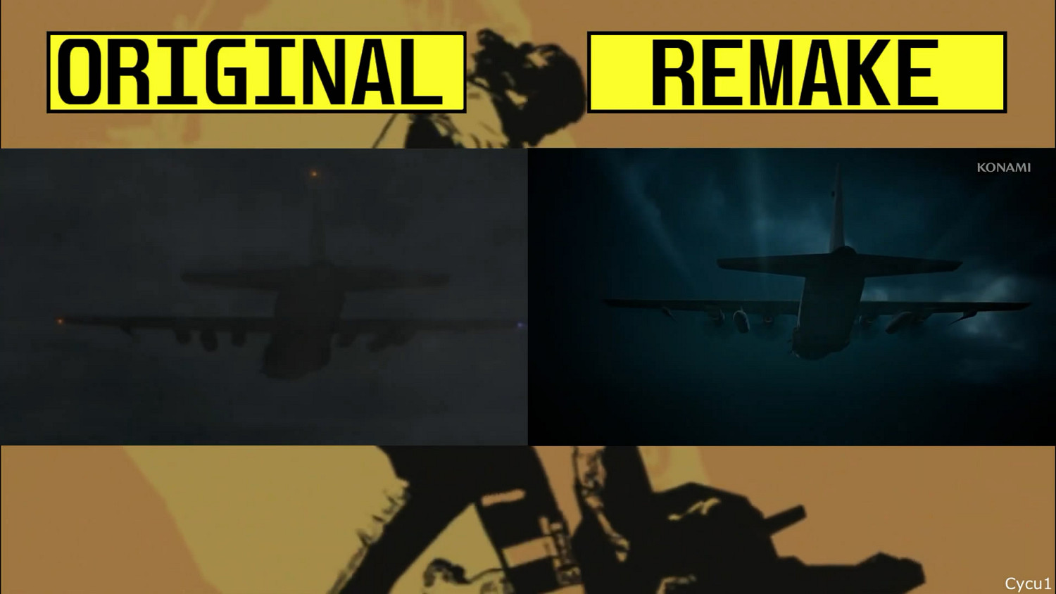 《潛龍諜影3:重製版》vs 原版遊戲 畫面對比影片! 《潛龍諜影3:重製版》vs 原版遊戲 畫面對比影片!