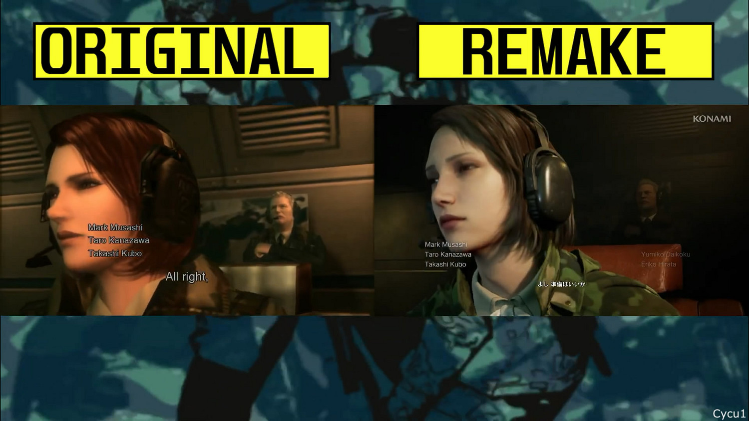 《潛龍諜影3:重製版》vs 原版遊戲 畫面對比影片! 《潛龍諜影3:重製版》vs 原版遊戲 畫面對比影片!