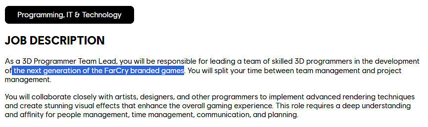 育碧《極地戰嚎》系列新作 多人遊戲正在招兵買馬! 育碧《極地戰嚎》系列新作 多人遊戲正在招兵買馬!