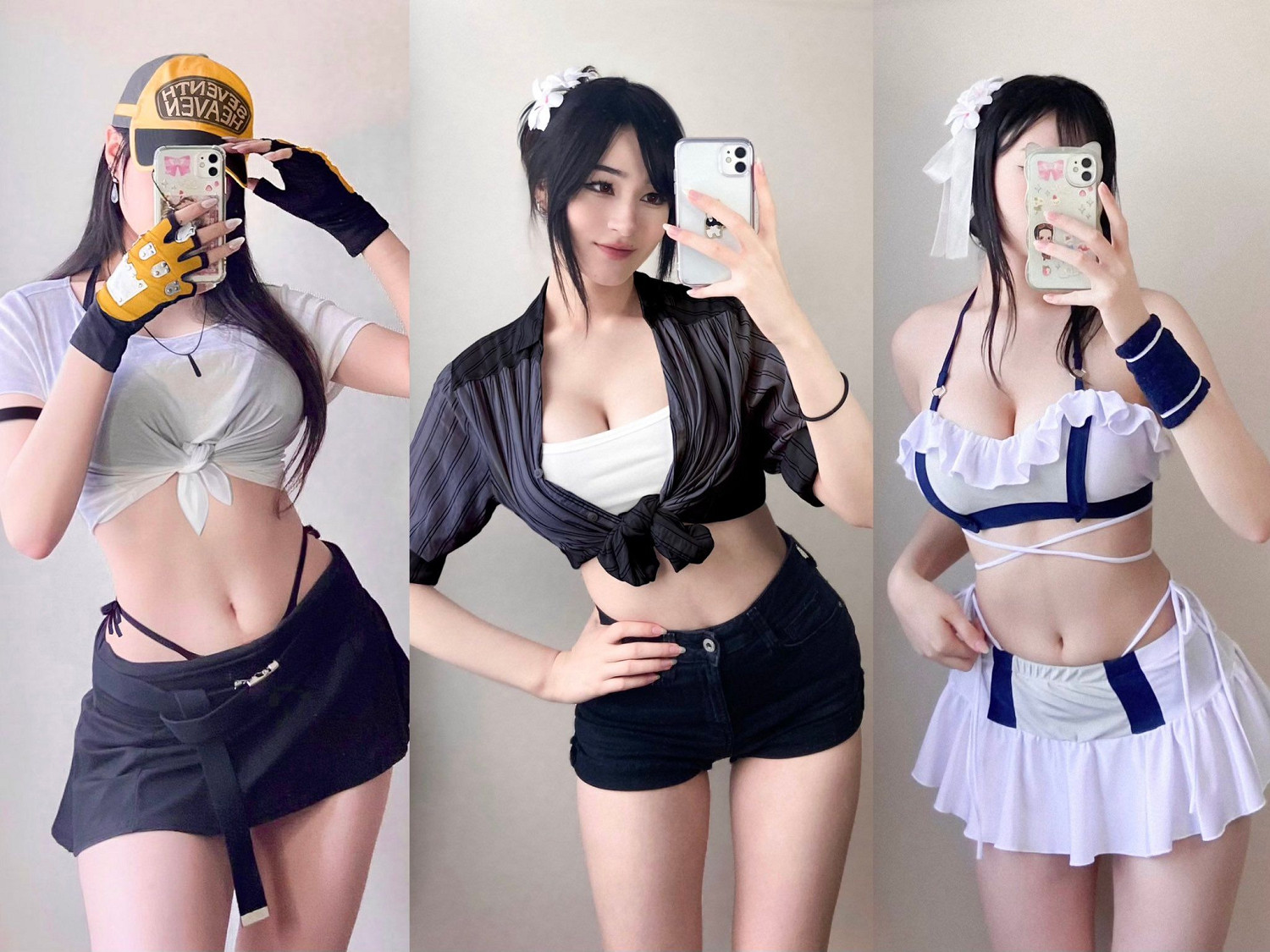 櫻花妹COS《惡靈古堡》艾達王 這腰臀比也太致命了！