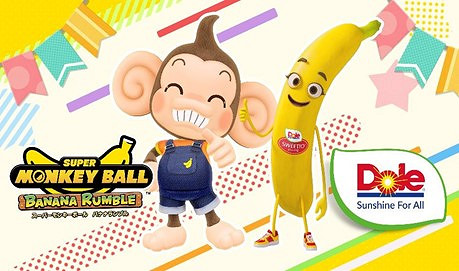 《超級猴子球 香蕉大亂鬥》將與Dole進行連動 香蕉將變身為 Dole 連動活動專屬樣式! 《超級猴子球 香蕉大亂鬥》將與Dole進行連動 香蕉將變身為 Dole 連動活動專屬樣式!