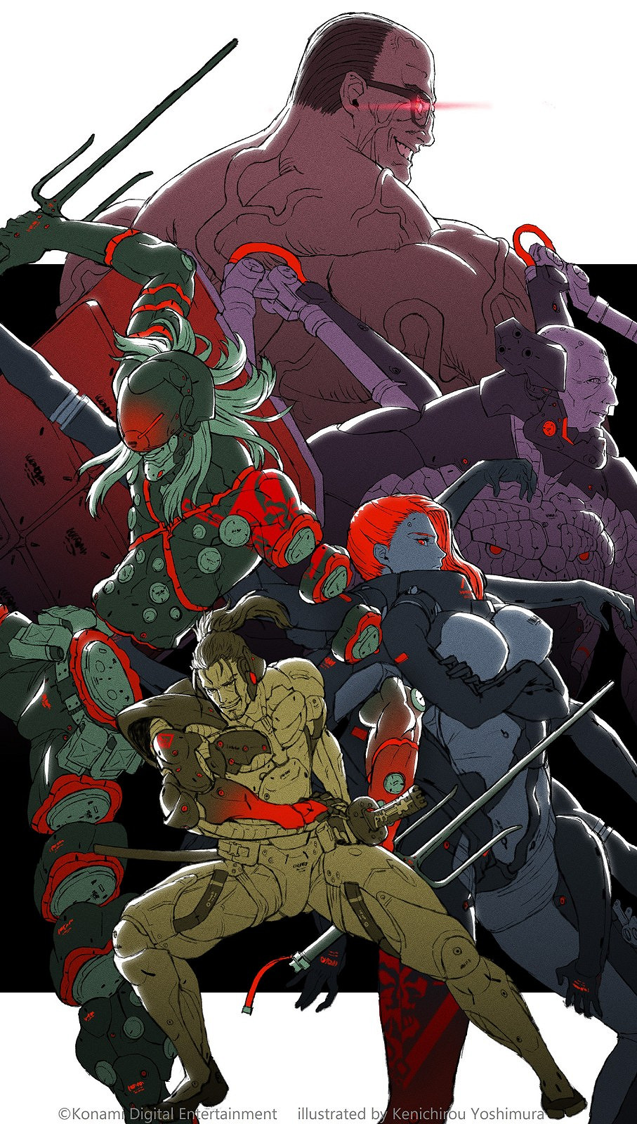 《潛龍諜影崛起 復仇》10周年藝術圖 齋藤健治發文感謝 《潛龍諜影崛起 復仇》10周年藝術圖 齋藤健治發文感謝