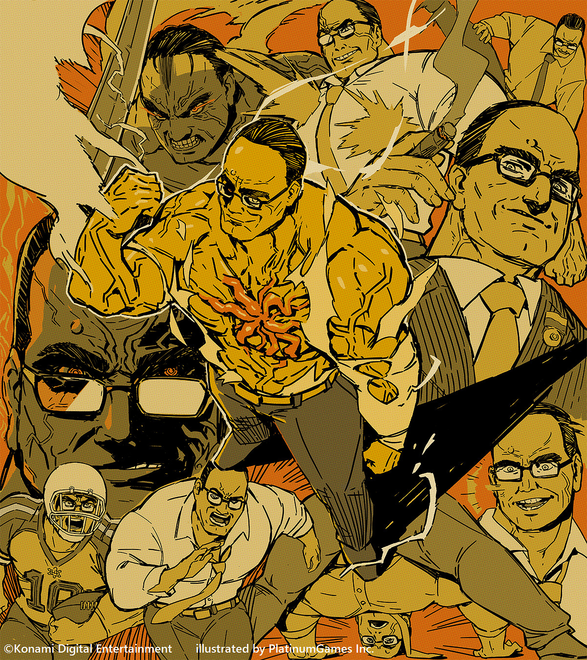 《潛龍諜影崛起 復仇》10周年藝術圖 齋藤健治發文感謝 《潛龍諜影崛起 復仇》10周年藝術圖 齋藤健治發文感謝