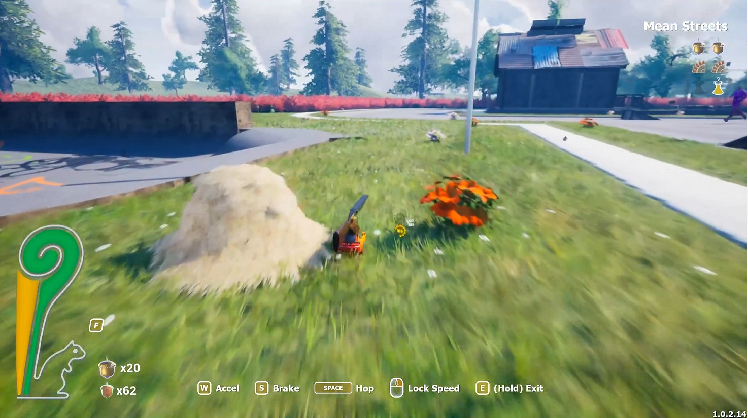 玩完《鬆鼠遇上槍》之後,我選擇到《模擬山羊》洗洗眼 玩完《鬆鼠遇上槍》之後,我選擇到《模擬山羊》洗洗眼