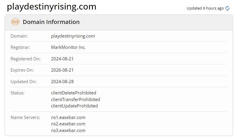 手遊《命運：崛起》官網和社媒帳號曝光 或即將官方宣傳