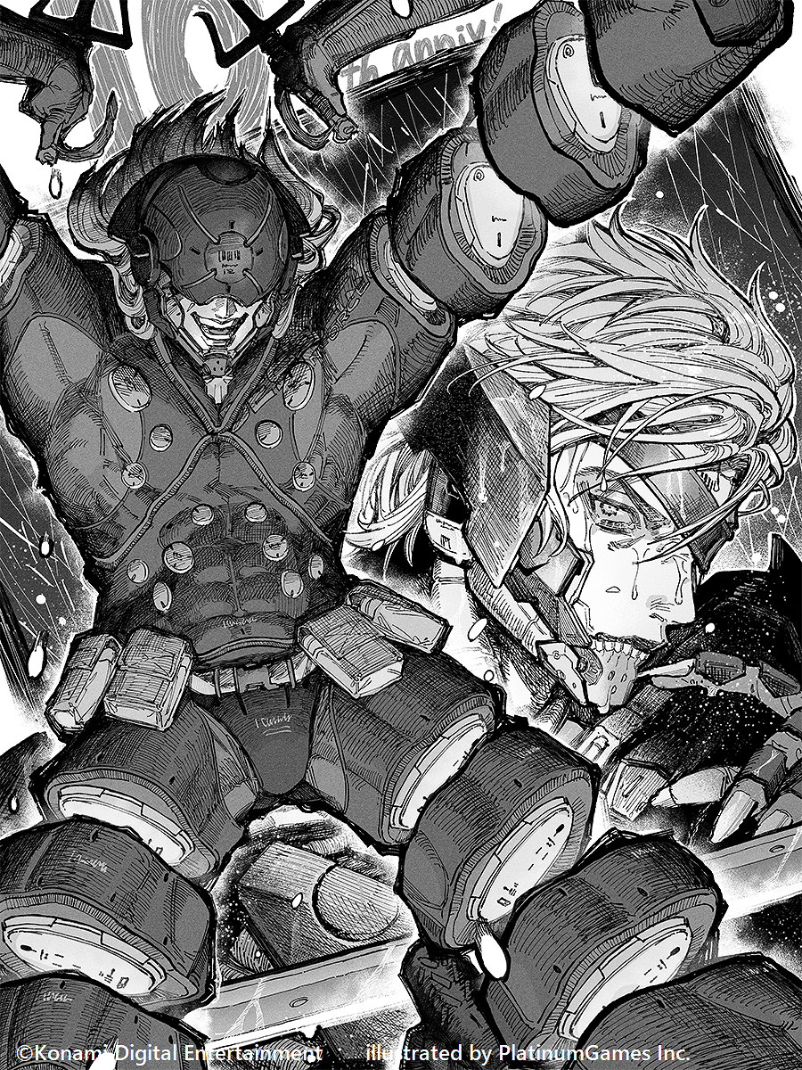 《潛龍諜影崛起 復仇》10周年藝術圖 齋藤健治發文感謝 《潛龍諜影崛起 復仇》10周年藝術圖 齋藤健治發文感謝