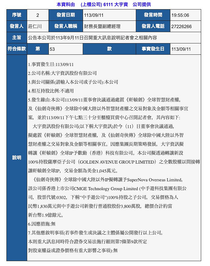 火了20年,一代人記憶的“中國大陸研發雙劍”,終於成了過去式 火了20年,一代人記憶的“中國大陸研發雙劍”,終於成了過去式