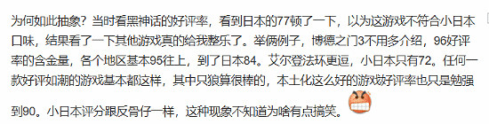 《黑神話》在日本好評率僅77%!網友:喜歡扣分製 《黑神話》在日本好評率僅77%!網友:喜歡扣分製