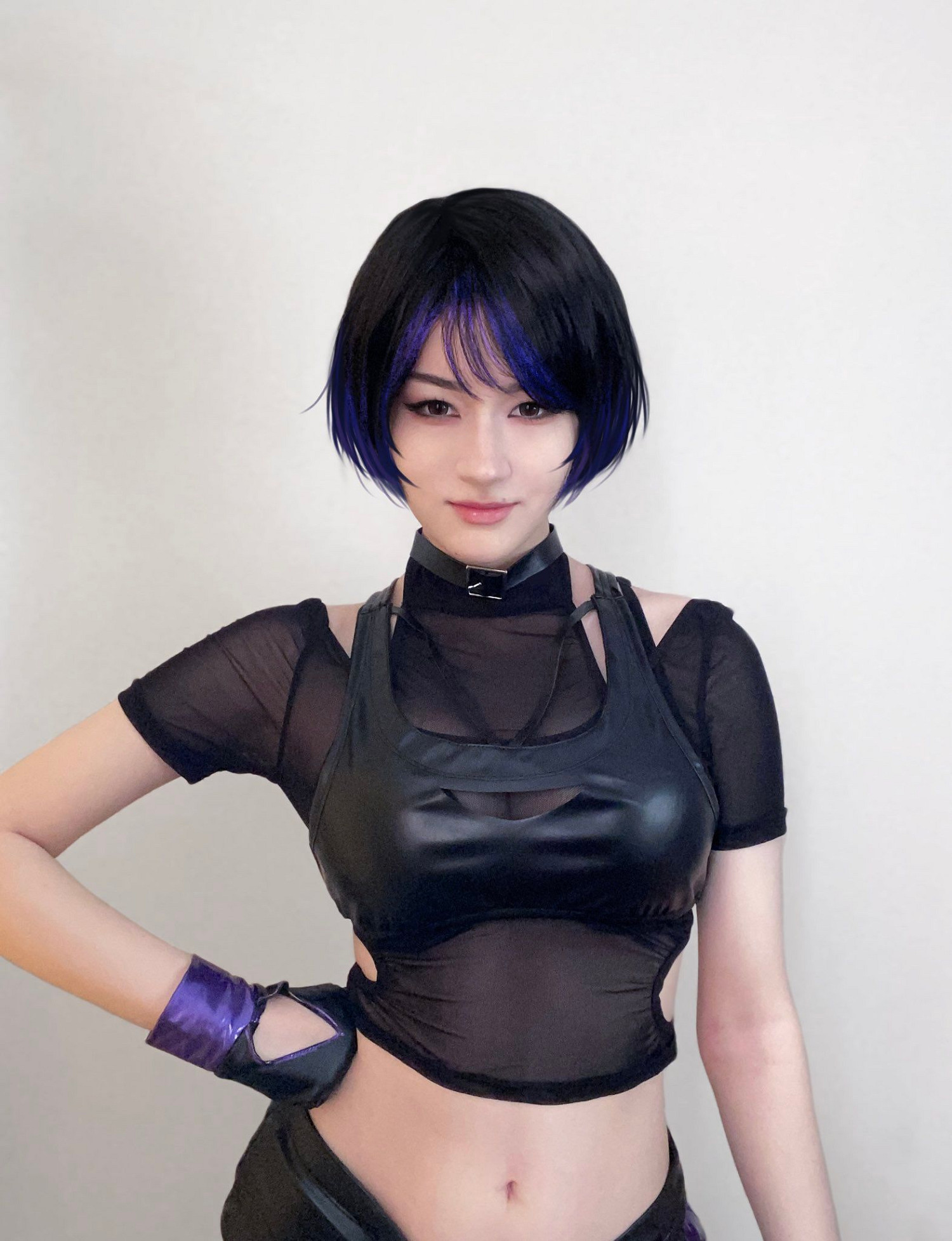 櫻花妹COS《惡靈古堡》艾達王 這腰臀比也太致命了！