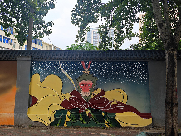 超還原《黑神話》大聖牆繪已完成！下一個將是黃風？