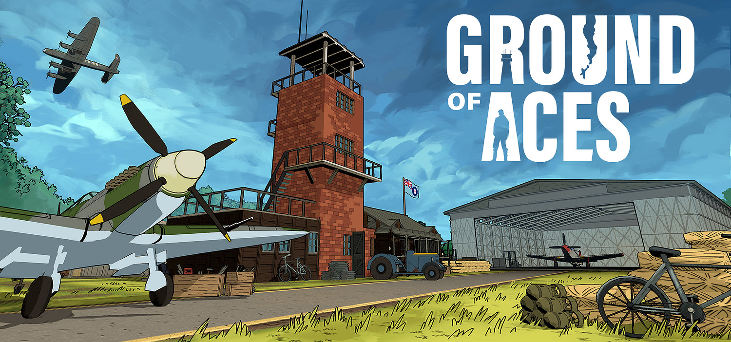 漫畫風格二戰軍事基地模擬遊戲《王牌之地》現已在Steam平台推出試玩Demo