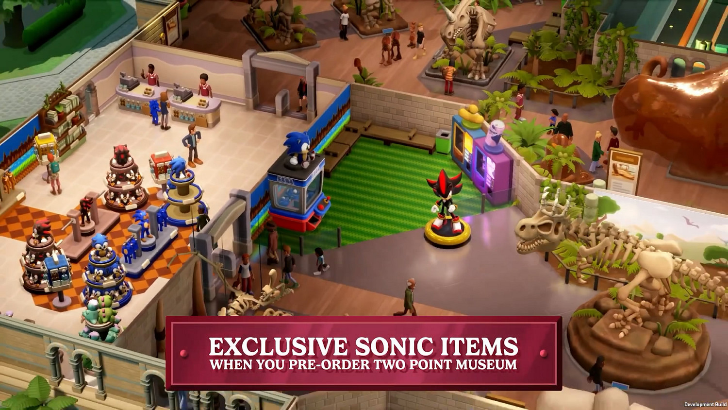 《雙點博物館》明年3月4日發售！索尼克預購包宣傳片