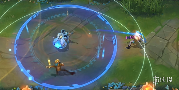 英雄聯盟手遊未來戰士米利歐皮膚特效展示