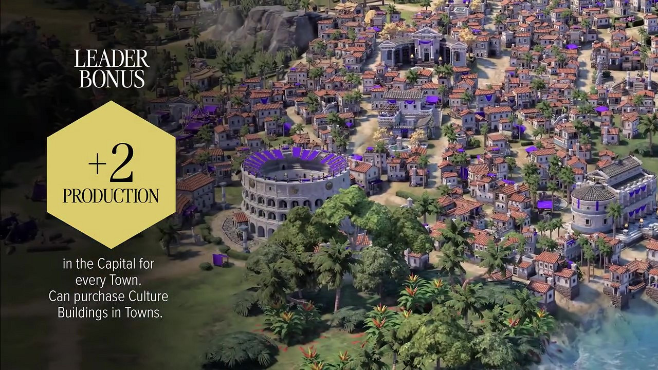 《文明7》新領袖“奧古斯都”預告 羅馬帝國首位皇帝